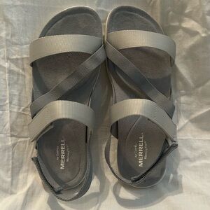 NWOT Womens Merrell Air Cushion Memory Foam Sandels | Size 8